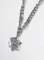 D&D Heavy Chain with 3D Charm Necklace