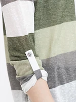 Women's Stripe Cardigan