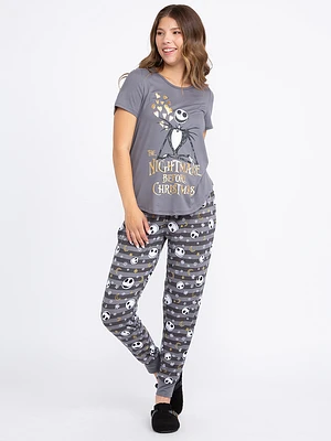 Women's Nightmare Before Christmas Sleep Jogger