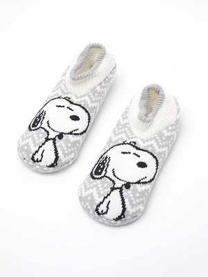 Women's Peanuts Snoopy Slipper Socks