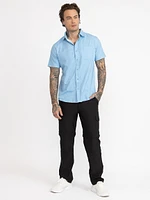 Men's Tonal Printed Shirt