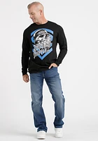 Men's Long Sleeve Skull Tee