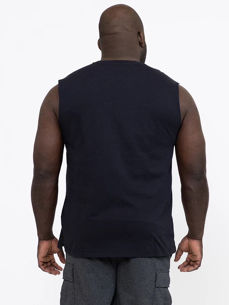 Men's Solid Sleeveless Tank