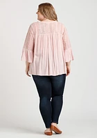 Women's Bell Sleeve Blouse