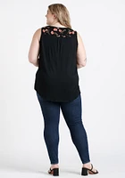 Women's Half Zip Tank