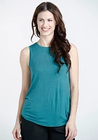 Women's High Neck Space Dye Tank