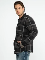 Men's Plaid Flannel Shacket