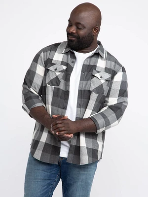 Men's Plaid Flannel Shirt