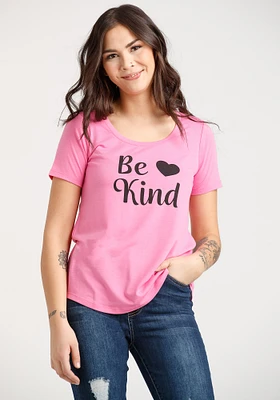 Women's Be Kind Scoop Neck Tee