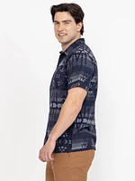 Men's Aztec Jacquard Shirt