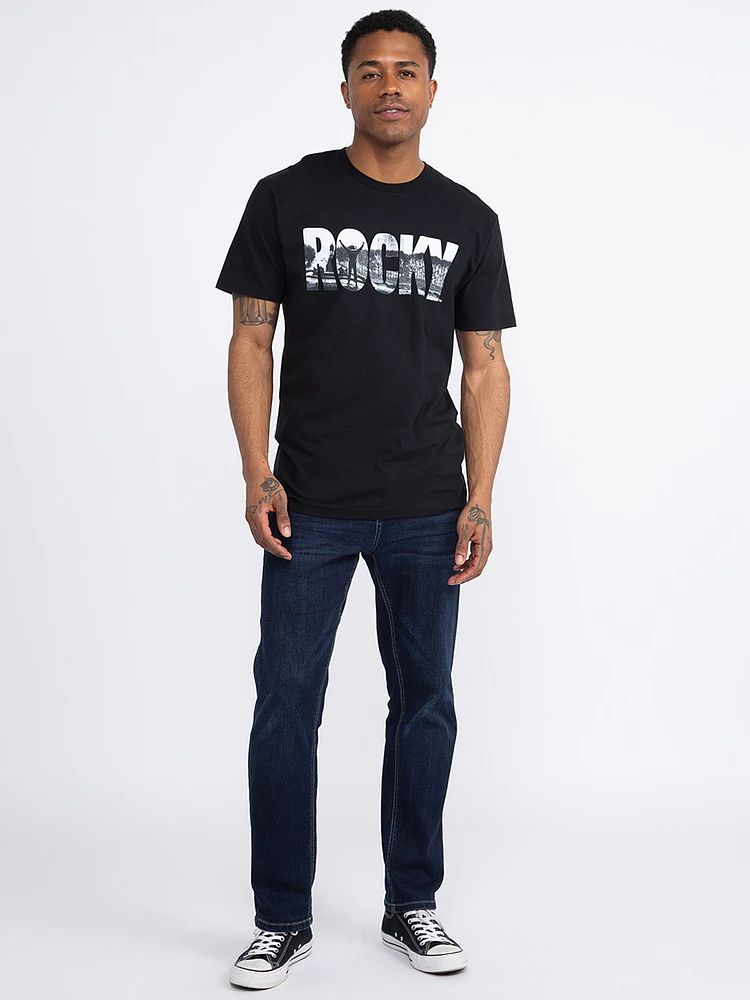 Men's Rocky - Panoramic Lettering Tee