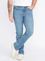 Men's Light Wash Relaxed Slim Jeans