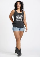 Women's Motorcycle Racerback Tank