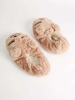 Women's Teddy Puffer Slippers