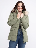 Women's Box Quilted Parka