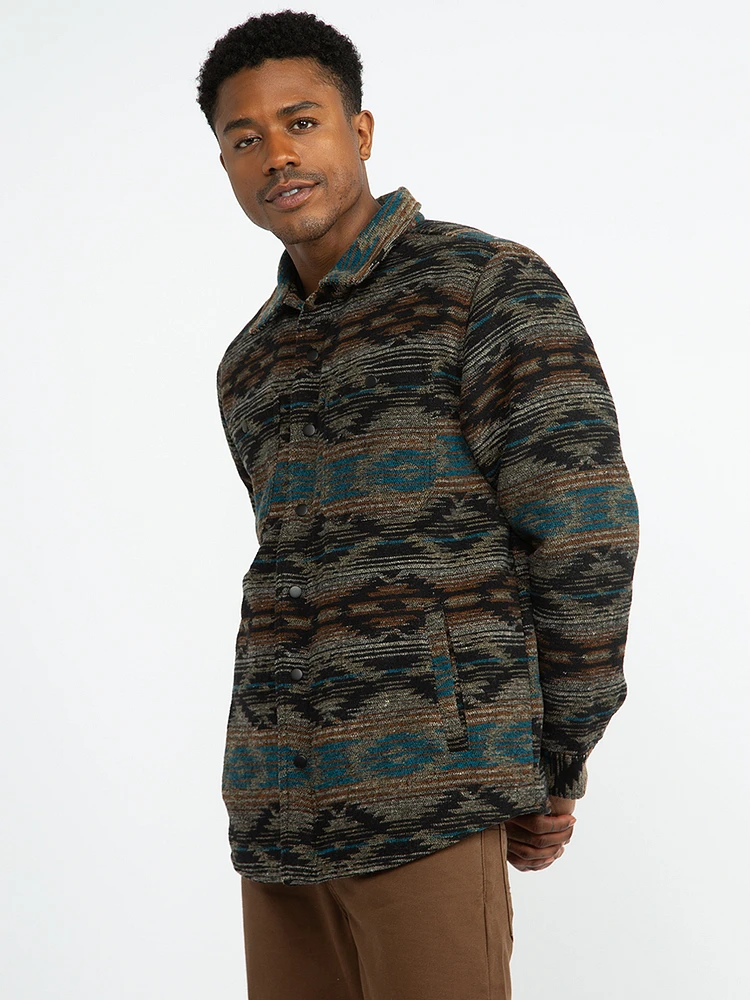 Men's Geo Flannel Shacket