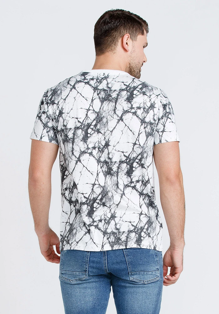 Men's Everyday Marble Print Tee