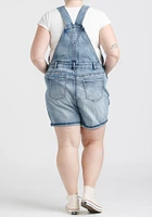 Women's Cuffed Denim Relaxed Fit Shortall