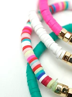 Women's Bright Mini Stretch Bracelets