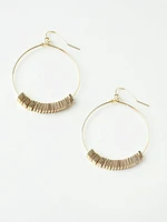 Women's Dangle Hoop Earrings