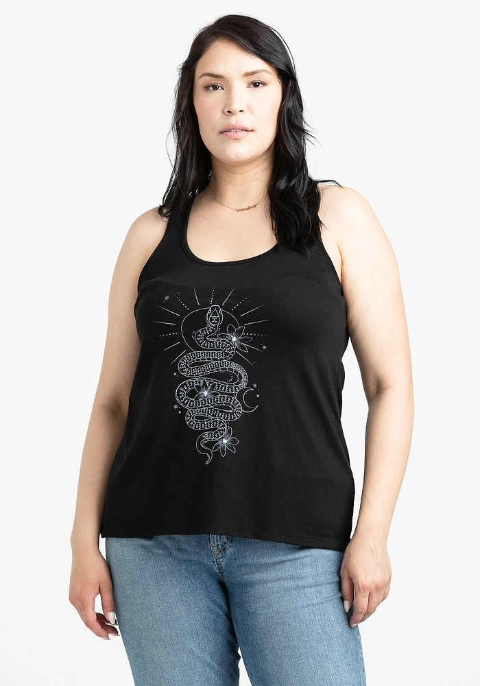 Women's Snake Racerback Tank