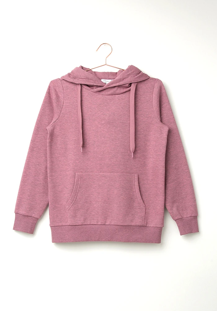 Women's Solid Popover Hoodie