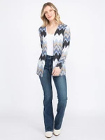 Women's Zig Zag Cardigan