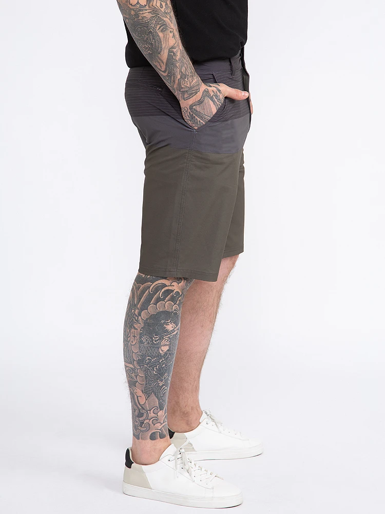 Men's Colour Blocked Hybrid Shorts