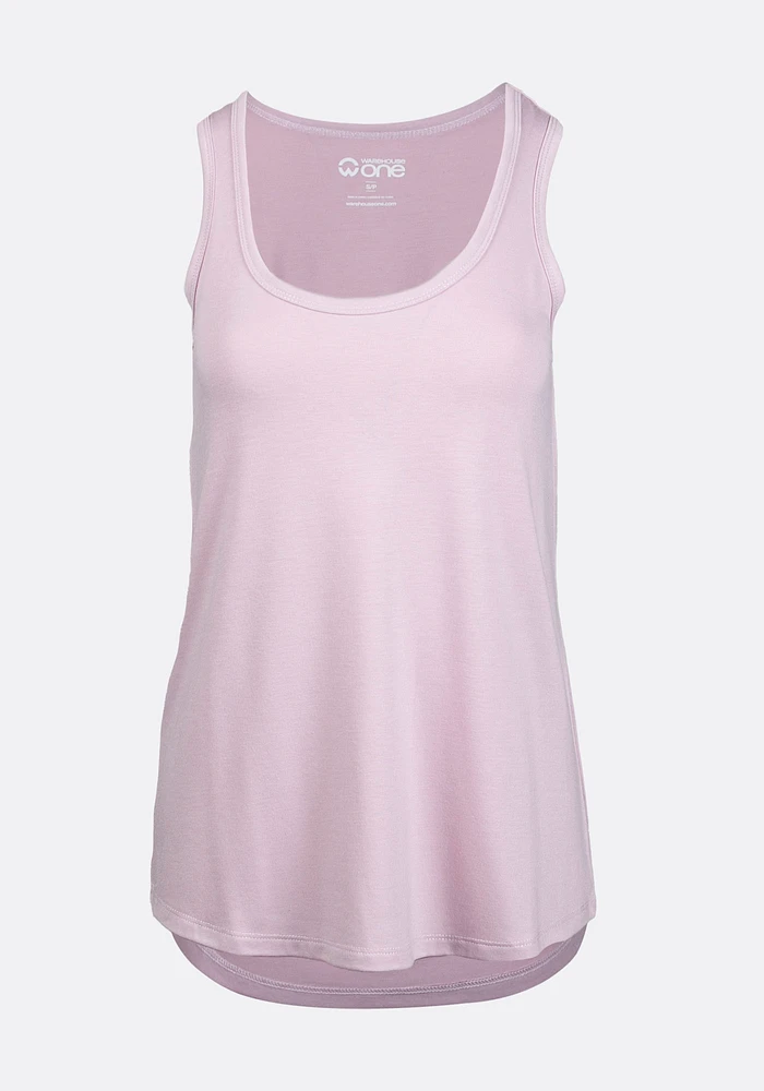 Women's Drapey Scoop Neck Tank