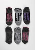 Women's 6Pk Trainer Socks