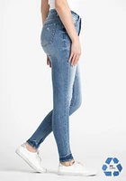 Women's Light Wash High Rise Skinny Jeans