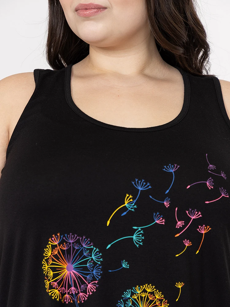 Women's Dandelion Racerback Tank