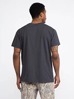 Men's Solid Crew Neck Tee