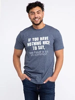 Men's Nothing Nice to Say Tee