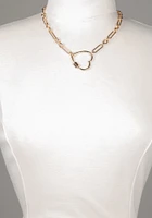 Women's Heart Lock Necklace