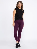 Women's Rib Twist Front Tee