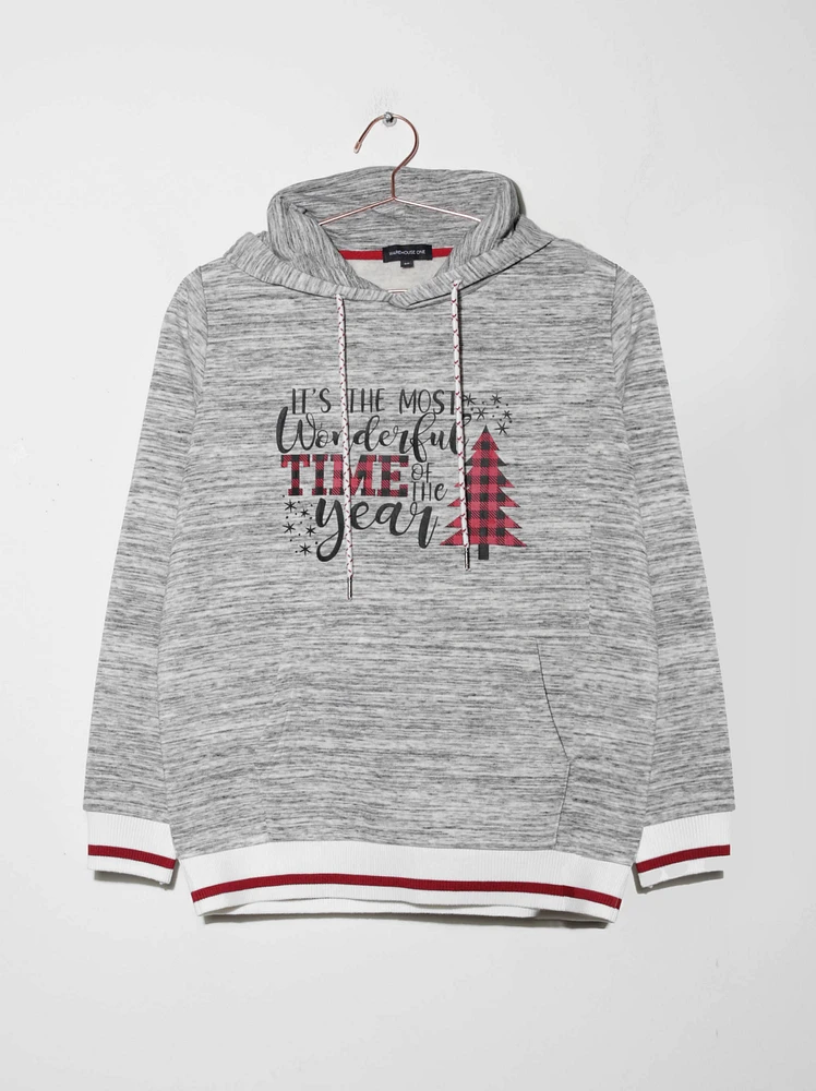 Women's Holiday Cabin Hoodie