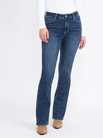 Women's Medium Dark Wash Baby Boot Jeans