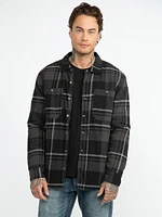 Men's Plaid Flannel Shacket