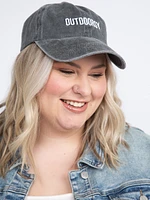 Women's Embroidered Dad Cap