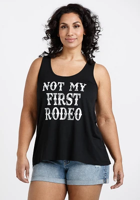 Women's Not My First Rodeo Racerback