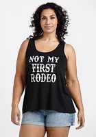 Women's Not My First Rodeo Racerback