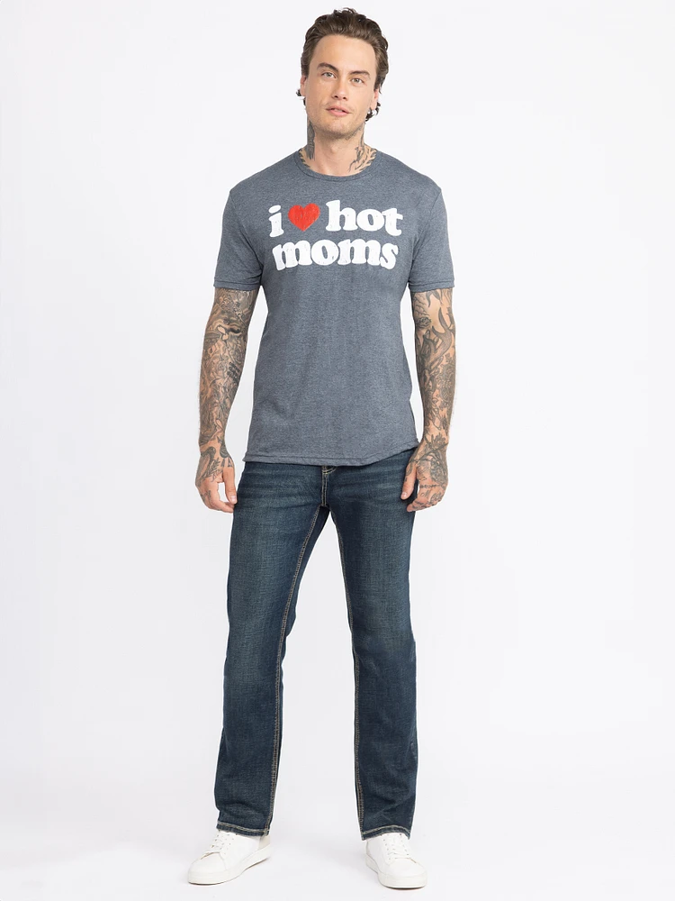 Men's I Heart Hot Moms Tee