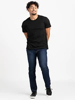 Men's Indigo Slim Straight Jeans