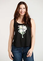 Women's Bouquet Ladderback Tank