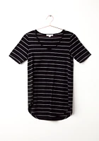 Women's Stripe Legging Tunic Tee