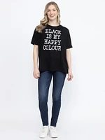 Women's Happy Colour Oversized Tee