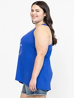 Women's Moon Racerback Tank