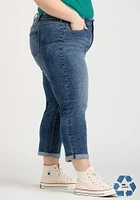 Women's Plus Cuffed Girlfriend Jeans