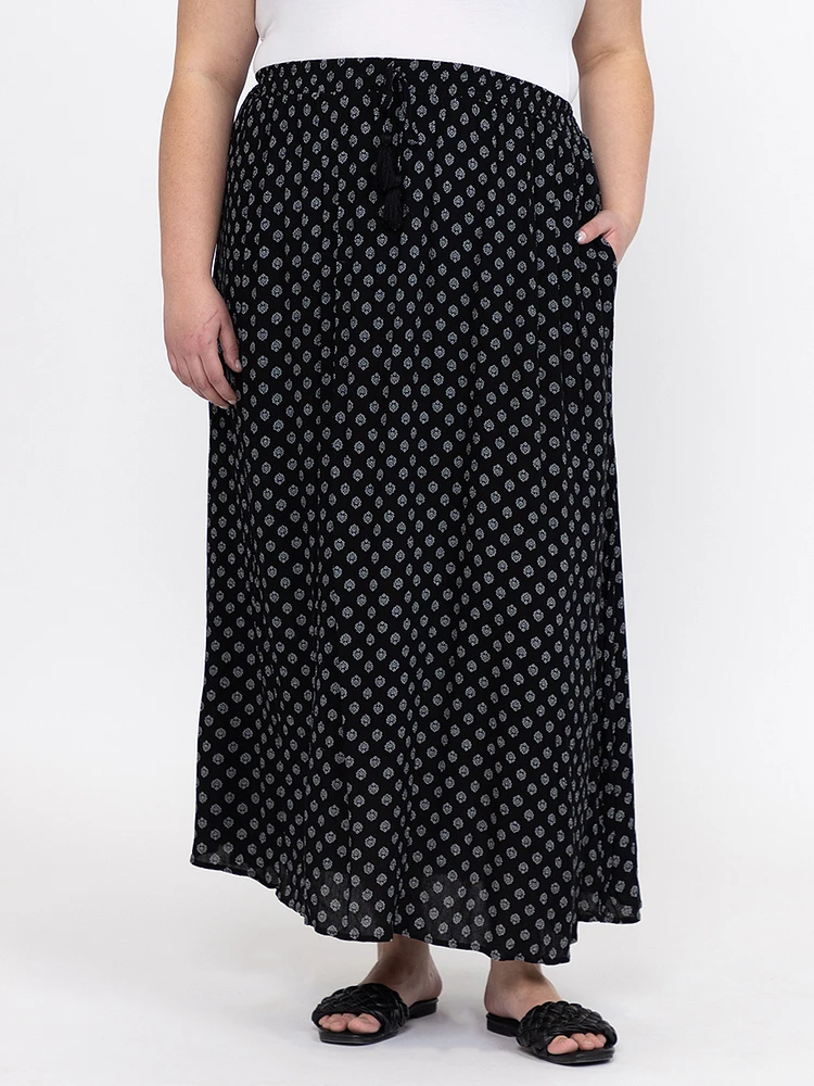 Women's Boho Maxi Skirt